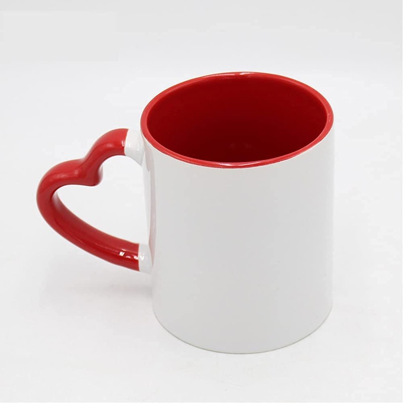 MR.R Sublimation Blank Dishwasher Ceramic Mug,Blank Coated Cup,Sublimation Blank Mugs,Classic