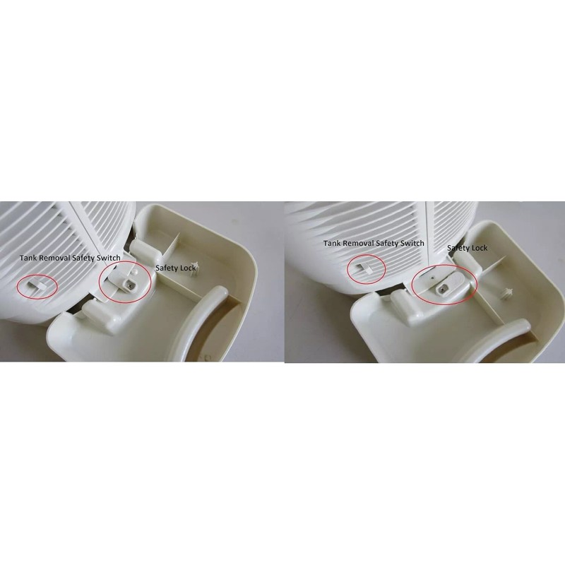 Optimus U-32030 3.5 Gallon Warm Mist Humidifier with Wicking Vapor