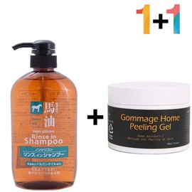 first pick Horse Oil Rinse in Shampoo Smell from the top of the head Slightly acidic hair texture / 마유 린스 인 샴푸 정수리 냄새 약산성 머리결
