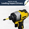 PZ2 Impact Driver Bits – 5 Pack | 50mm Screwdriver