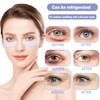 Reusable Eye Patches, 2 Pairs Silicone Under Eye Patches for