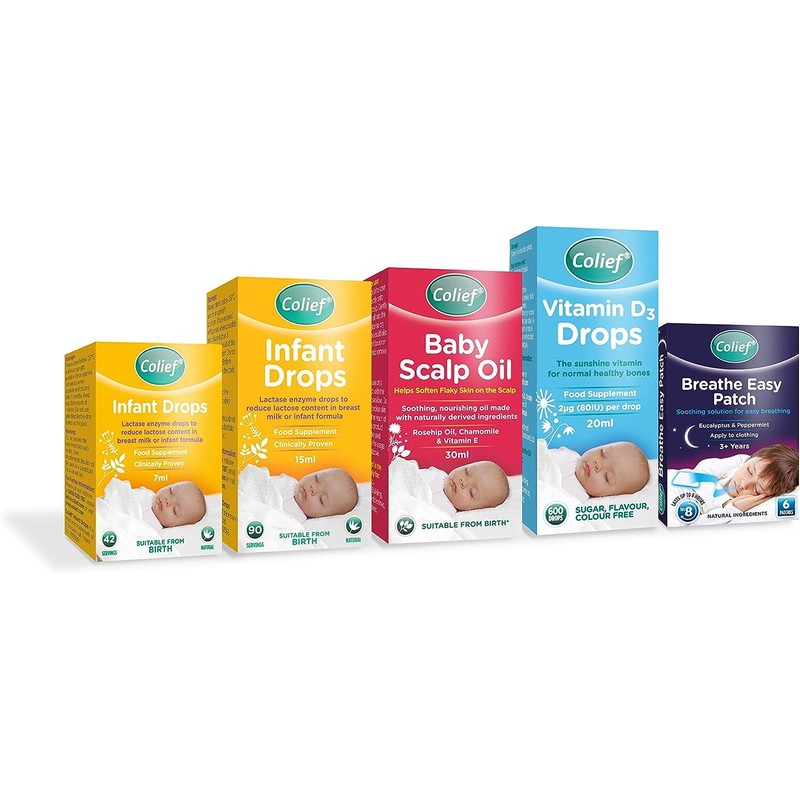 Colief Infant Drops | Lactase Enzyme Drops | Natural Colic