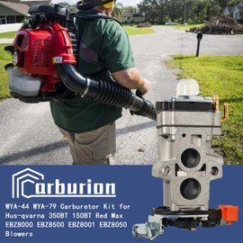 150BT EBZ8000 Carburetor Kit for Husqvarna 350BT 150BT Red Max EBZ8000 EBZ8500 EBZ8001 EBZ8050 Blowers Replaces # WYA-44 WYA-79 581177001 502845001 505183101 521631601 579629701