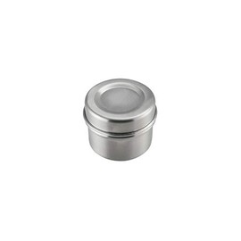 Lurch 240939 Lunch Box / Dressing Box Diameter 5.6 x 4.8 cm Stainless Steel Silver