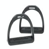 Shires Compositi Adult Premium Profile Stirrups: Black