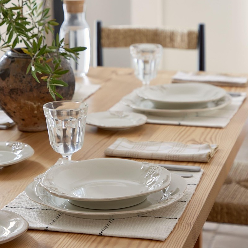 Casafina Ceramic Stoneware 11'' Dinner Plate - Madeira Harvest Collection,
