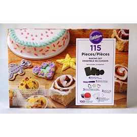 Wilton 115 Pieces Baking Set ( Be The First To Use The New 115 Bakeware Set )