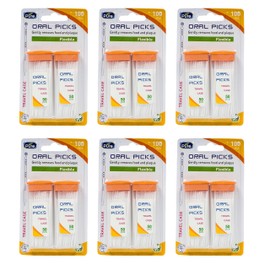 600 Flosser Toothpicks Floss Picks Interdental Brushes Pro Dental Care Hygiene