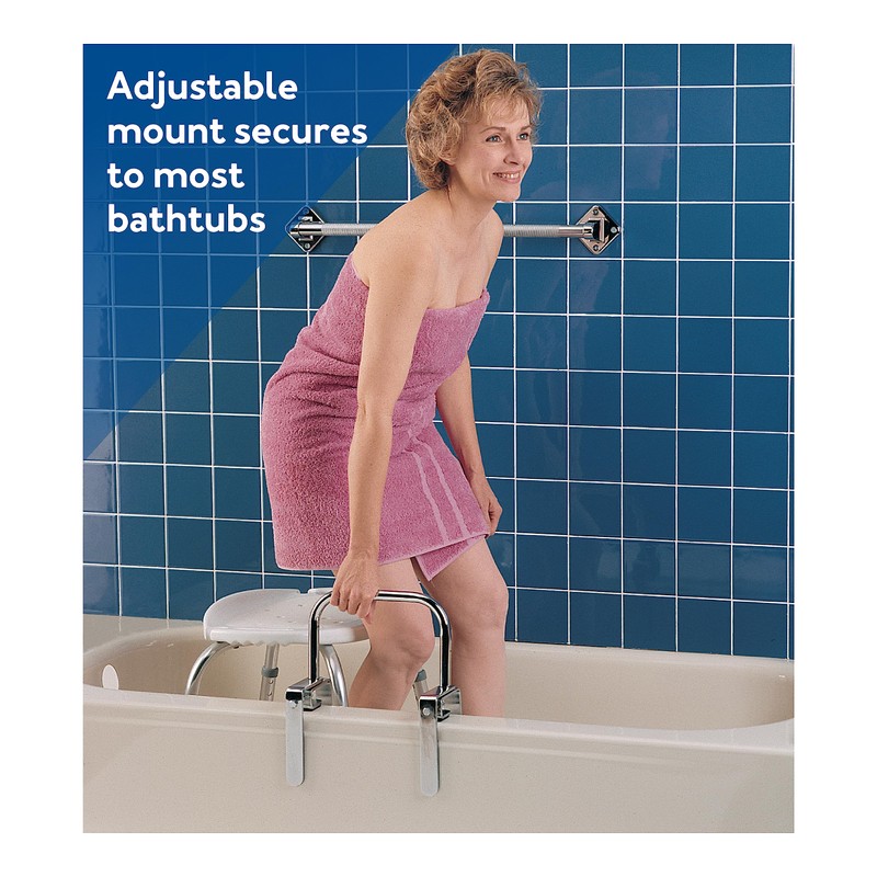 Carex Bathtub Rail with Finish Bathtub Grab Bar Safety Bar