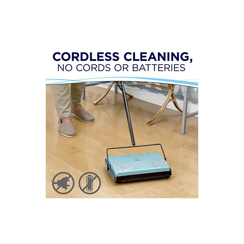 BISSELL Refresh Manual Sweeper - Pirouette, 2199,Blue