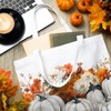 Bencailor 6 Pcs Fall Canvas Tote Bags Thanksgiving Pumpkin Maple