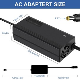 24V (Max 29.4V) 2A Scooter Quick Charger, for GoTrax G1 Glider, Edge, Nova, GKS Pro Plus Lumios, Flash, Ho.verfly, Remix, SRX A6 Mini, Glide Chrome, Fluxx FX3, 25.2V/24V Battery Charger