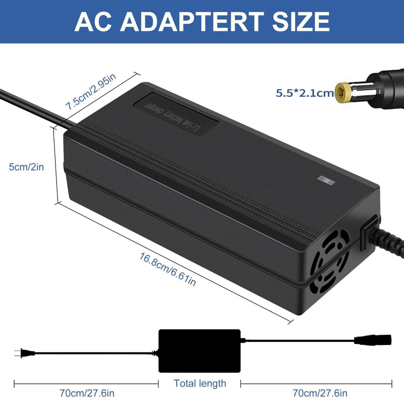24V (Max 29.4V) 2A Scooter Quick Charger, for GoTrax G1