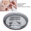 4pcs Magnetic Eyelashes Glue Free Magnetic Eyelash Clip Eyelashes Thick