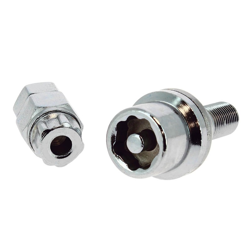 CAR+ ATB1225 Anti-Theft Locking L37 Wheel Nuts/Bolts 4-Piece Set