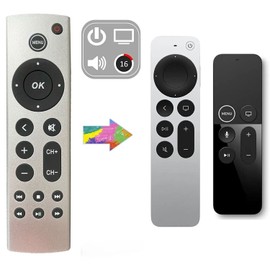 NTQinParts Replacement Remote Control Controller for Apple TV 4K HD A2169 A1842 A1625 A1427 A1469 A1378 A1218
