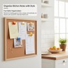 WINFA 24 Pack Cute Food Push Pins for Cork Board,
