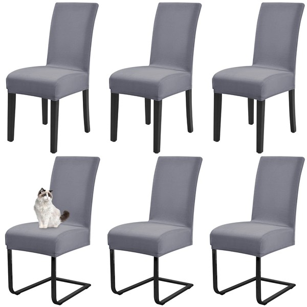 Dining Chair Covers, Dining Chair Covers Set of 6,Stretch Dining