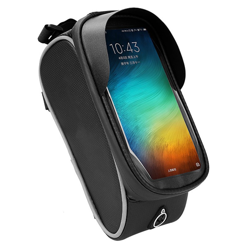 Bike Frame Bag Splash Proof Bike Pouch Bag Touch Screen