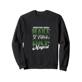 Charcuterie Board St. Patrick's Day Magic Leprechaun Fun Sweatshirt