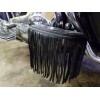 Lutzs Leather Motorcycle Rear Floorboard 8 in. Fringe, Harley Davidson