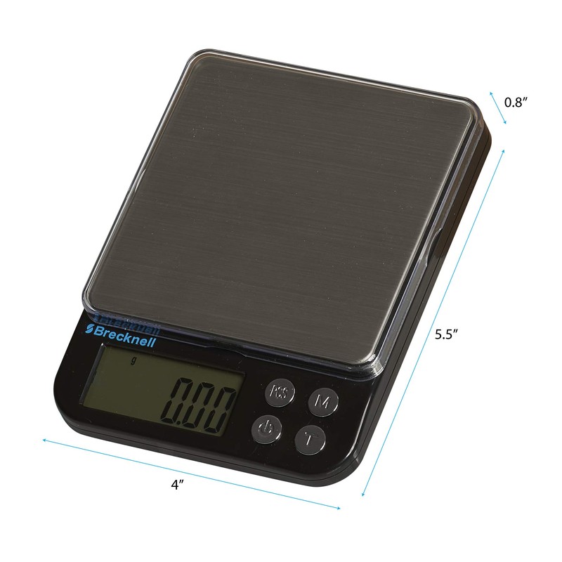 Brecknell EPB 500, Electronic Pocket Balance, 500 g x 0.01
