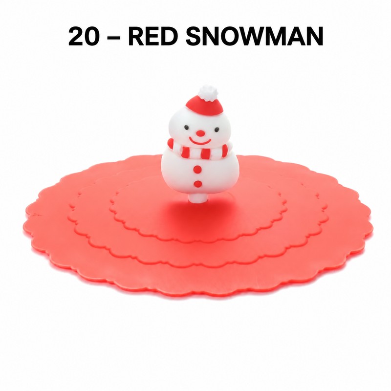 10cm Silicone Cup Cover for Drinks – Heat-Resistant Dustproof Suction