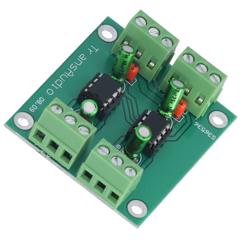Converter Board DRV134PA Unbalanced to Balanced Low Distortion Dual Channel