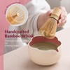 ChaseWind Matcha Whisk Set, 8Pcs Floral Ceramic Matcha Set with