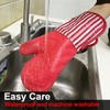 Alselo Silicone Oven Mitts Heat Resistant 932℉ with Waterproof &