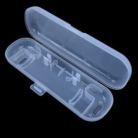 Hsthe Sea Electric Toothbrushes Travel Case Oral Care Box Set for HX3 Series, HX6 Series, HX9 Series (Transparent）