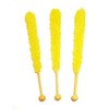SP Enterprises Yellow Rock Candy on a Stick, 36 Count