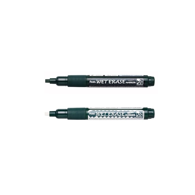 Pentel SMW26 Wet Erase Chalk Marker Pen - 1.5-4mm Chisel