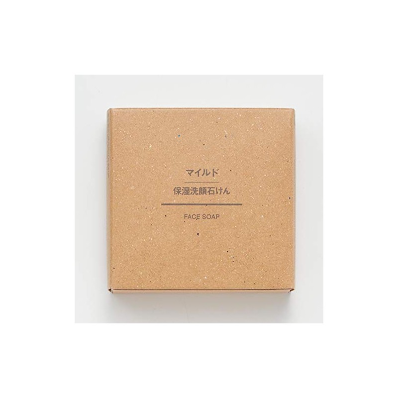 MUJI 02867591 Mild Moisturizing Facial Soap