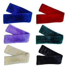 Majestic Ally Mink Fleece Girth/Cinch Cover, Soft Plush for Horse Riding Comfort, Breathable, Moisture-Wicking (Lilac)
