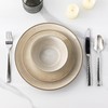 AmorArc Stoneware Dinnerware Sets for 4, 12 Pieces Handpainted Ceramic