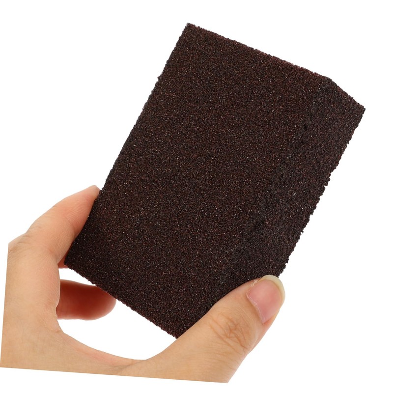 Hohopeti 5pcs Diamond Cleaning Brush Scrub Sponge for Kitchen Household