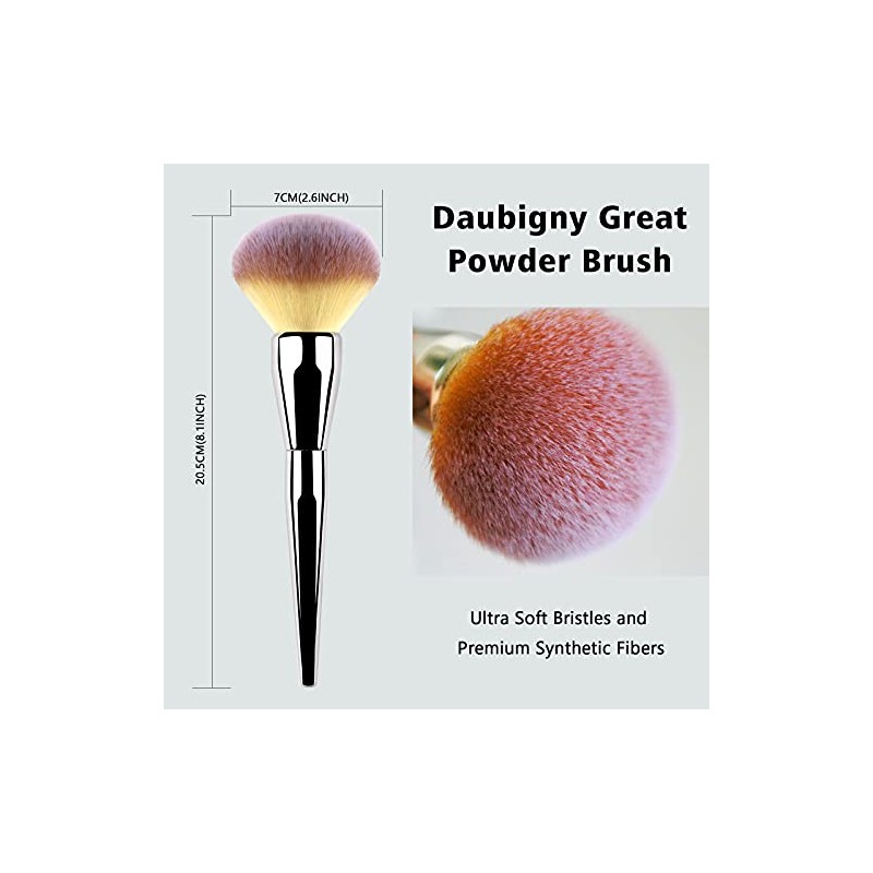 Foundation Brush Makeup Powder Brush Face Brush for Stippling Liquid