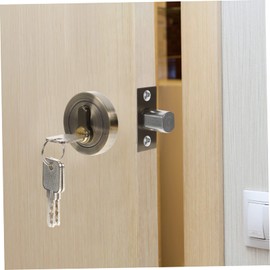 ANDRESLAD Door Lock Door Deadbolt Lock Single Cylinder Lock Dead Bolt Locks for Doors Inside Key Deadbolt Lock Single Sided Deadbolt Single Cylinder Deadbolts Keyed Deadbolt