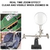 HZY Helping Hands Magnifier Soldering Station, 2.5X Magnifying Glass Third