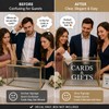 Wedding Card Box Vinyl Decal: White 6 Inch Cards &