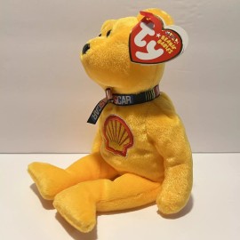 Ty Beanie Baby KEVIN HARVICK Nascar Bear Race Fan Gift Stuffed Animal Toy