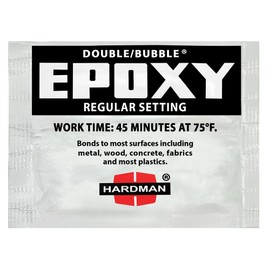 Hardman Double Bubble Black Regular Setting Epoxy - 04006 (5 Pack)