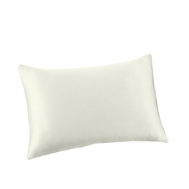 Brit Cotton TC 400 Thread Count Pillowcase with Envelope Closure, Breathable Plain Soft 100% Egyptian Cotton Pillow Covers, 2 Pack (50cmX75cm, Cream)