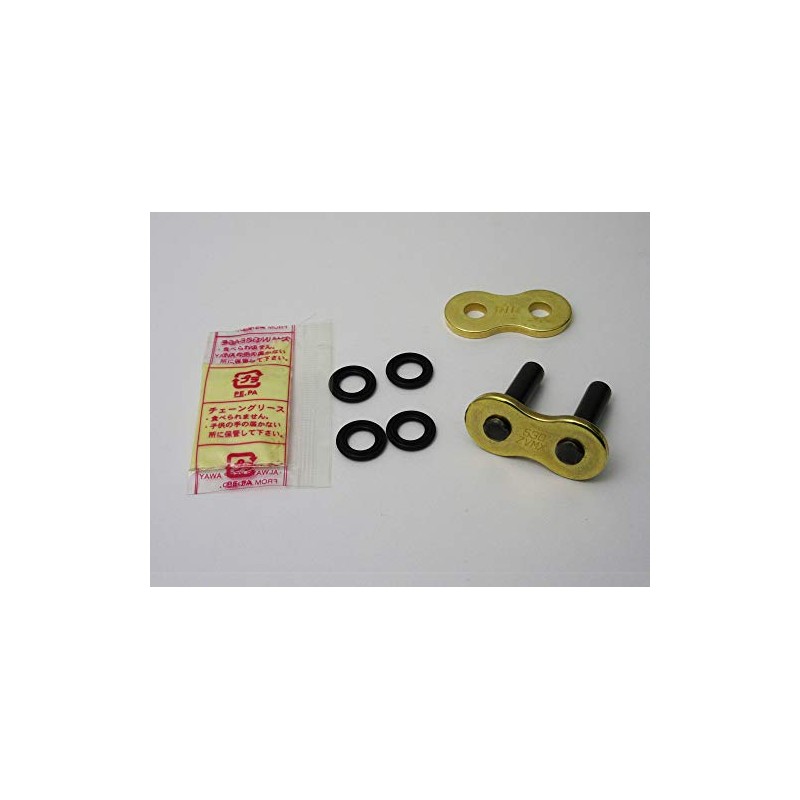 DID 530 ZVMX X-Ring Master Link (Rivet) (Gold)