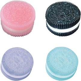 Squishy Stress Relief Pinching Simulation Squishy Pinching Anxiety and Relaxation Perfect Desk Accessory for Stress Relief （Black+ Pink+ Blue +Purple）