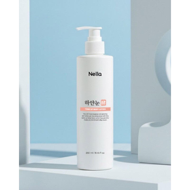 Nella White Snow Fermented Tone-Up Body Lotion 250ml *2pcs