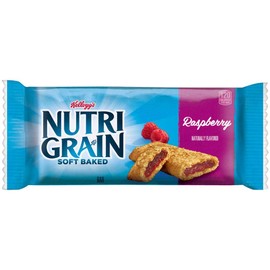 Nutrigrain Raspberry Bars 3 Case 16 Count