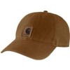 Carhartt CAP 100289 Outdoor Cap, 100% Cotton, Simple, Brown (211)