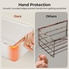 Orimade Shower Caddy 3-Pack, No-Drill Adhesive Shelves for Bathroom, Rustproof